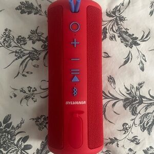 Red Bluetooth Portable Speaker